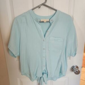 Lovestitch NWOT blue top